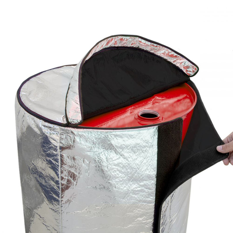 200L Aluminised Insulating Drum Cover