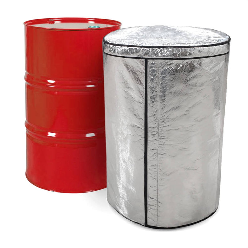 200L Aluminised Insulating Drum Cover