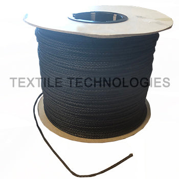 Black PTFE Coated E Glass Draw Cord