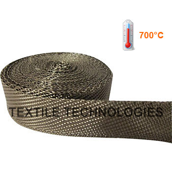 Twill Weave Basalt Webbing Tape
