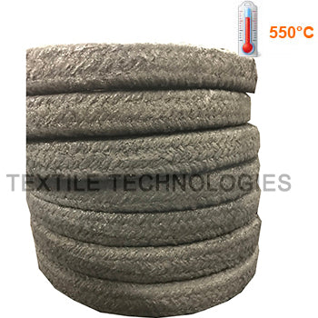 Wet Graphite Coated E Glass Rope Packing