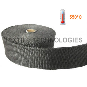Graphite Coated Glass Exhaust Wrap