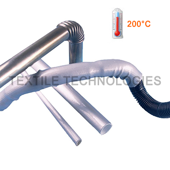 Reflective Silicone Glass Sleeving