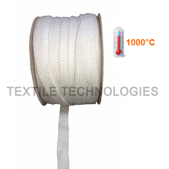 White Silica Knitted Tape