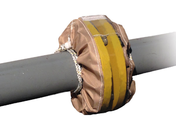 Flanschabdeckung mit mittigem PTFE-/FEP-Band