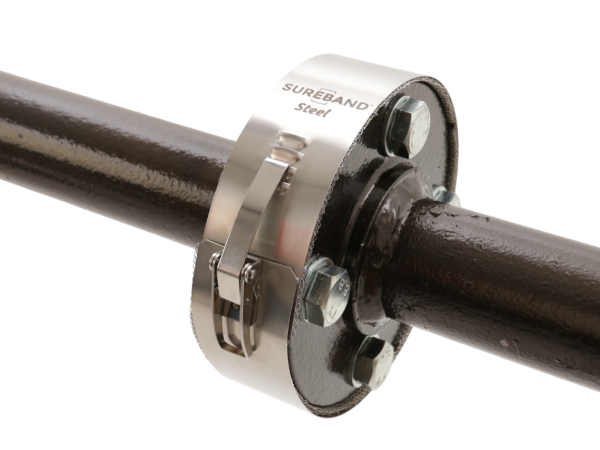 Cobertura metálica para flange em AISI 316