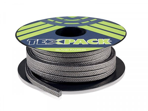 Stopfbuchspackung aus graphitiertem PTFE und Aramid Technora®