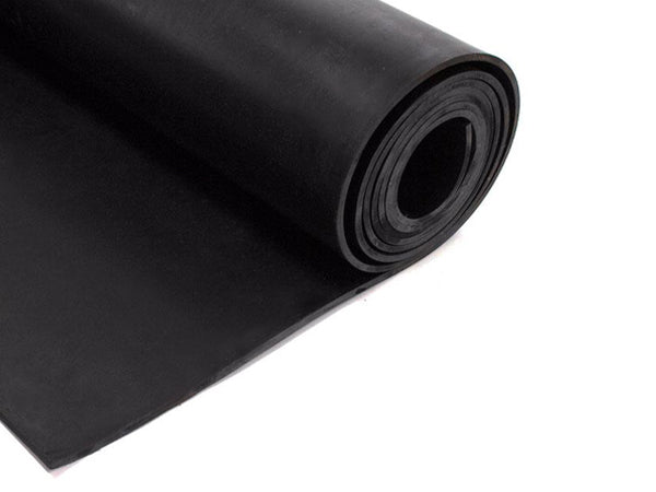 Black neoprene rubber sheet