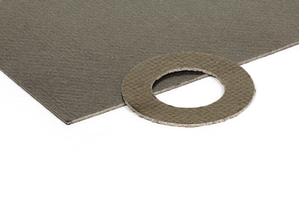 Expanded armed mica sheets
