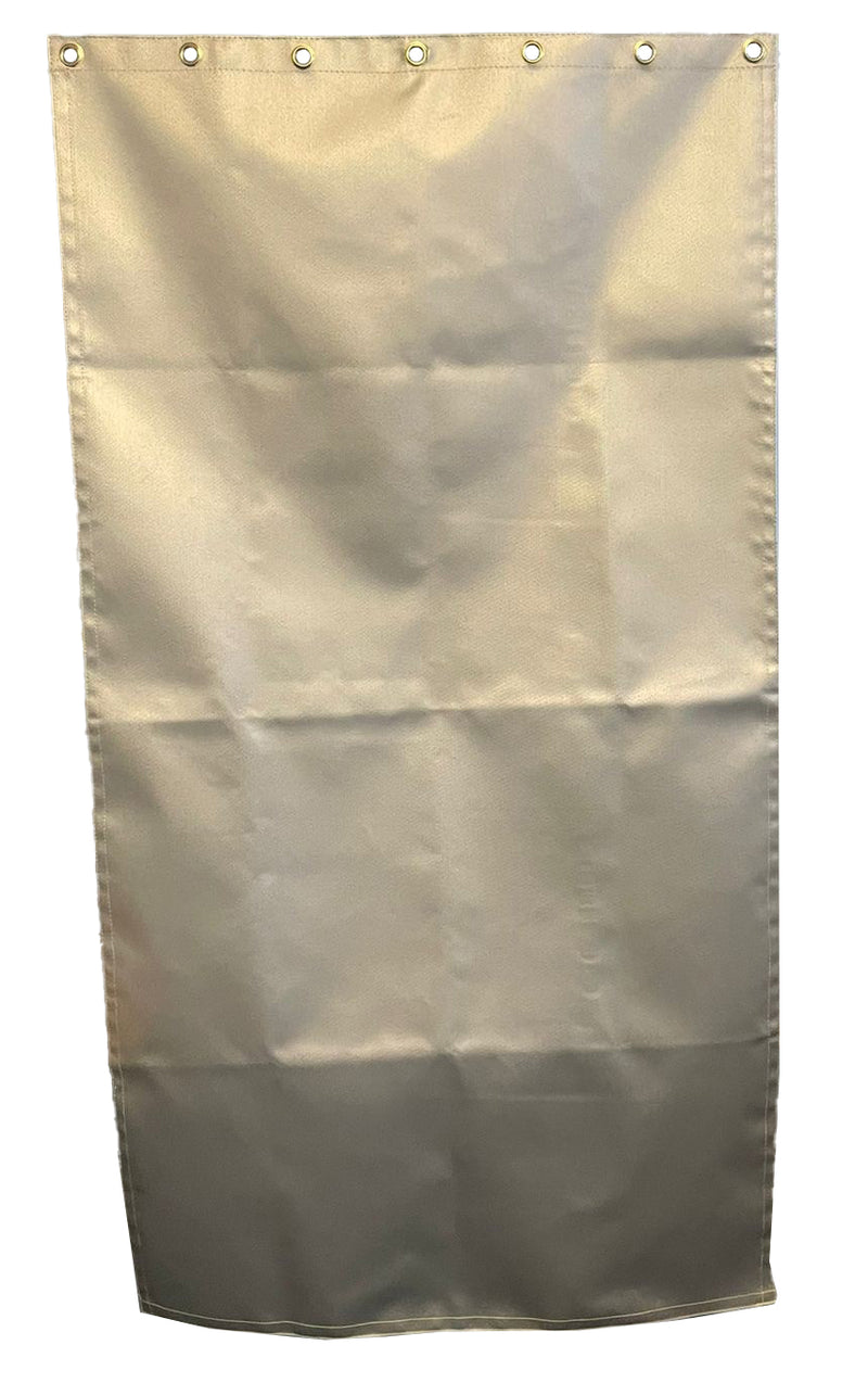 Curtain Made from Silicone Glass Cloth with 25mm Eyelets