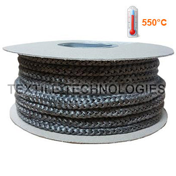 Black E Glass Knitted Rope