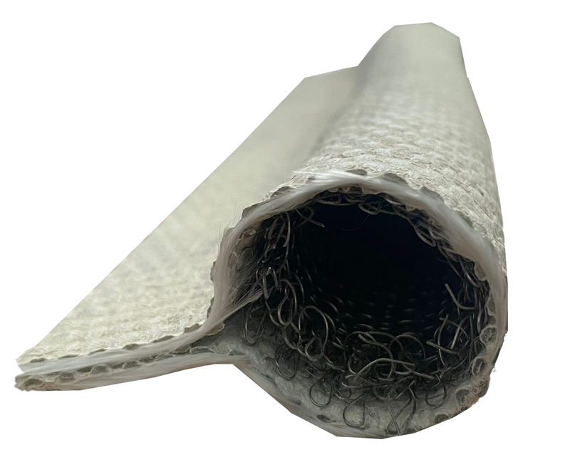 Tadpole Tape Made from Natural Rubber Proofed Glass Cloth with Stainless Steel Mesh Core