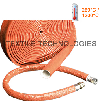 Red Supersil Fire Sleeve