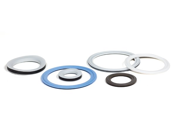 PTFE-Ummanteldichtungen für Klemmverbindungen
