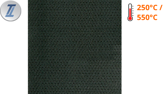 VITON®-belagd E-glasduk