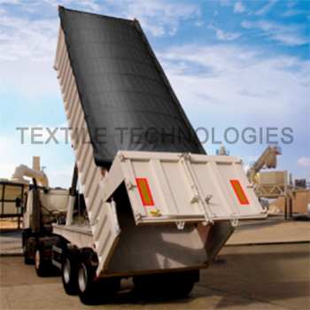 Asphalt Resistant Truck Covers On a Truck