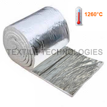 Ceramic Fiber Blanket High Purity 8lb with Foil 2300°F