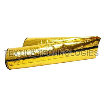 Gold Foil Heat Shield Velcro Sleeving 