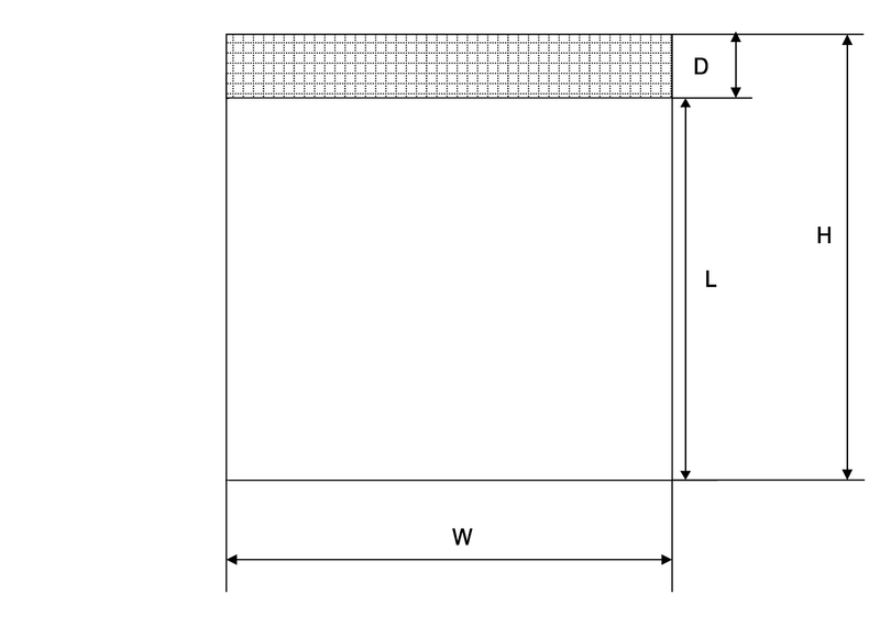 Static Curtain Plain Option Diagram