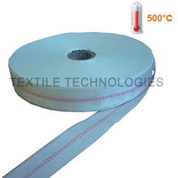 E Glass Electrical Tape Class C - 0.13mm (Red Centre Tracer Line)