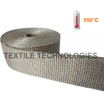 Heat Cleaned Glass Exhaust Wrap