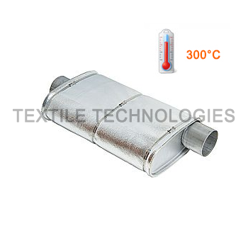 Para Aramid Silencer / Muffler Insulating Heat Shield Kit