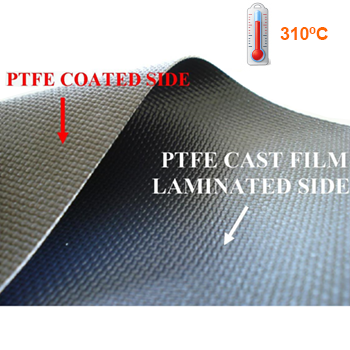 PTFE Cast Film Laminated to PTFE Coated Glass Cloth