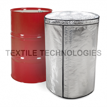 1000L Aluminised Drum Cover With Drum